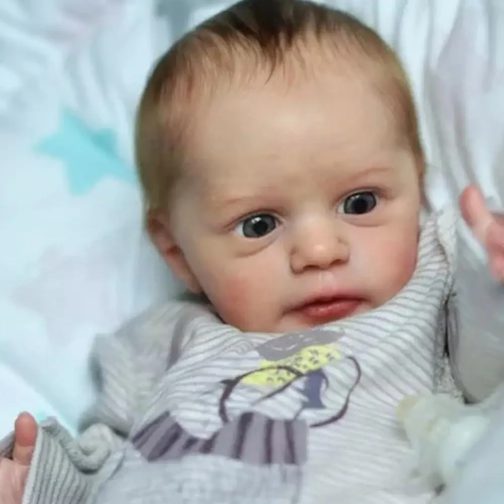 19 дюймов Кукла реборн комплект милый ребенок Реалистичная реальная Мягкая кукла в сборе X5B9 
19 дюймов Кукла реборн комплект милый ребенок Реалистичная реальная Мягкая кукла в сборе X5B9