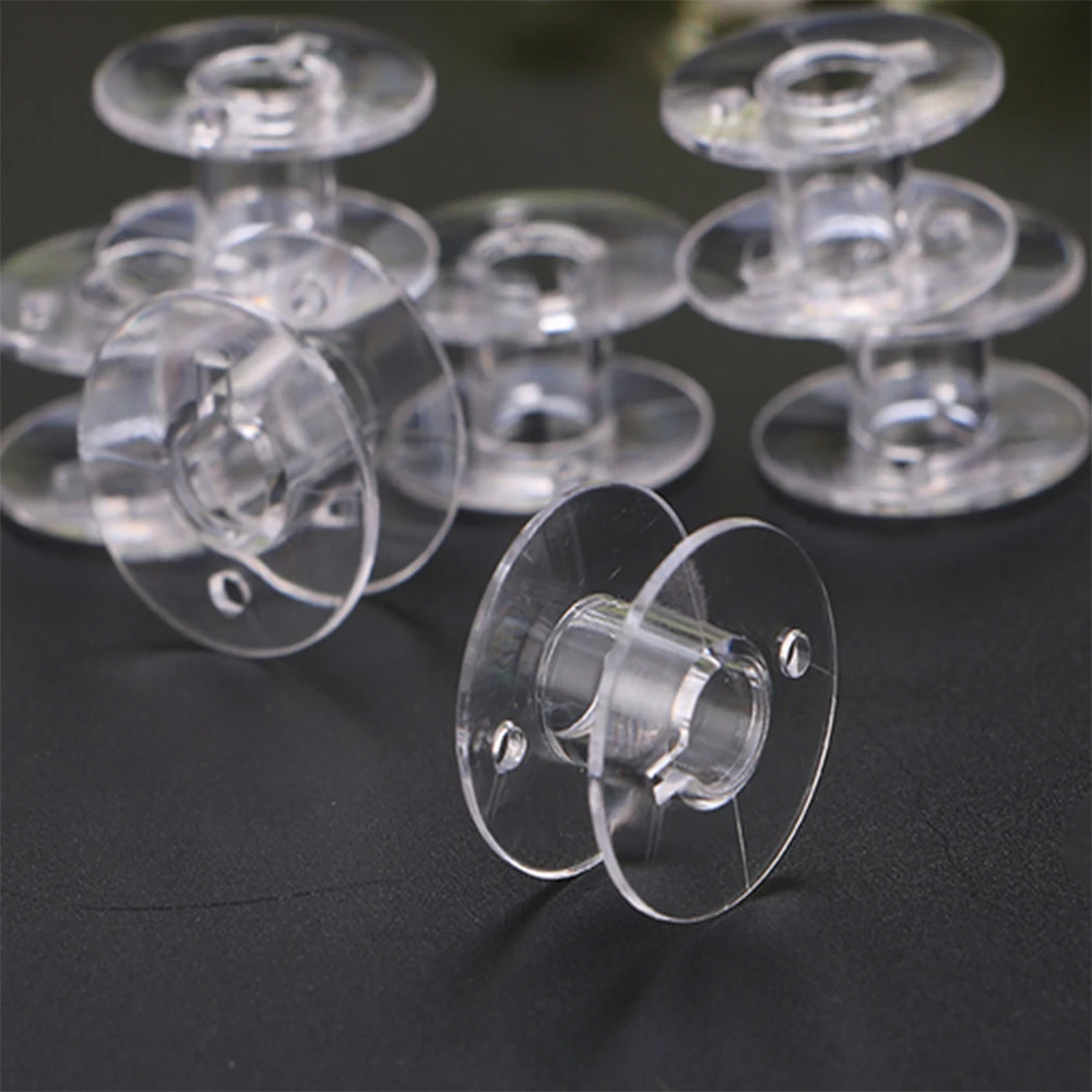 Transparent Bobbins Spool Sewing Bobbins Spool Plastic Empty Bobbins For Home Sewing Accessories
Transparent Bobbins Spool Sewing Bobbins Spool Plastic Empty Bobbins For Home Sewing Accessories