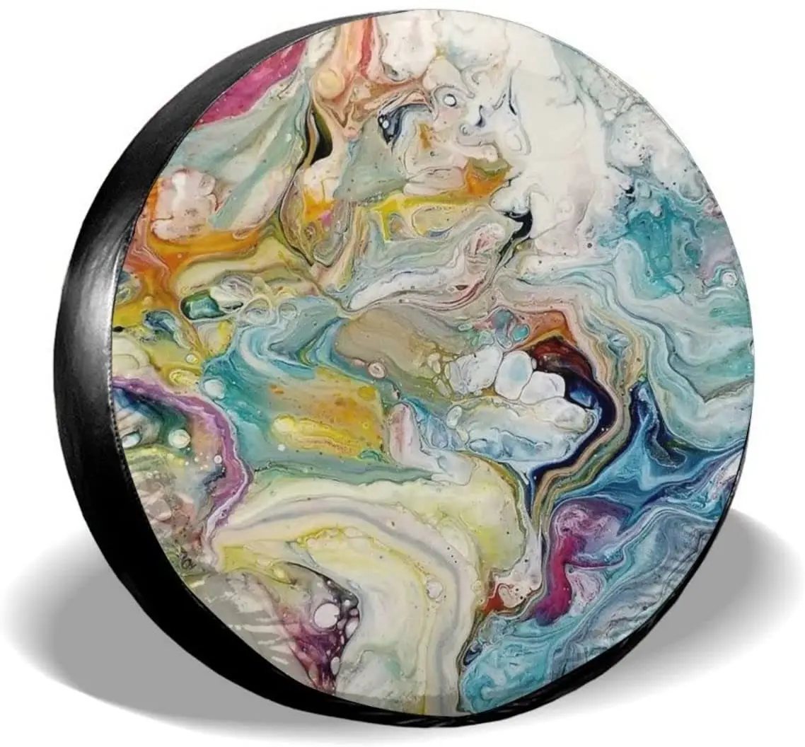 Kanen Abstract Watercolor Painting Spare Tire Cover Universal Sunscreen Waterproof Dust-Proof Wheel Covers Fit
Kanen Abstract Watercolor Painting Spare Tire Cover Universal Sunscreen Waterproof Dust-Proof Wheel Covers Fit