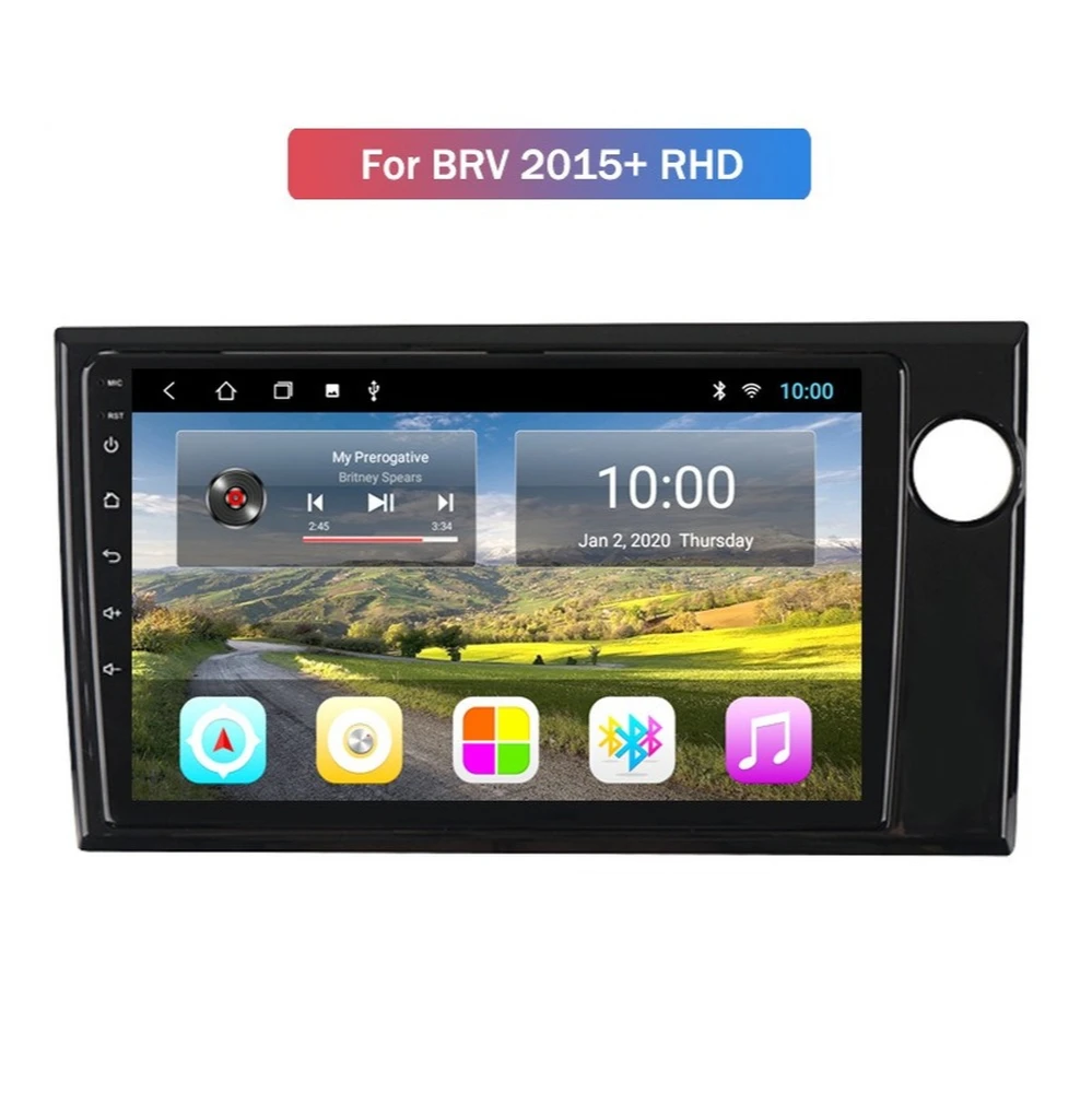 Автомобильное радио, стерео, мультимедийный плеер для Honda BR-V/BRV 2015- Android 10,0, автомобильный GPS-навигатор с Wi-Fi, 4G, AHD, DSP
Автомобильное радио, стерео, мультимедийный плеер для Honda BR-V/BRV 2015- Android 10,0, автомобильный GPS-навигатор с Wi-Fi, 4G, AHD, DSP