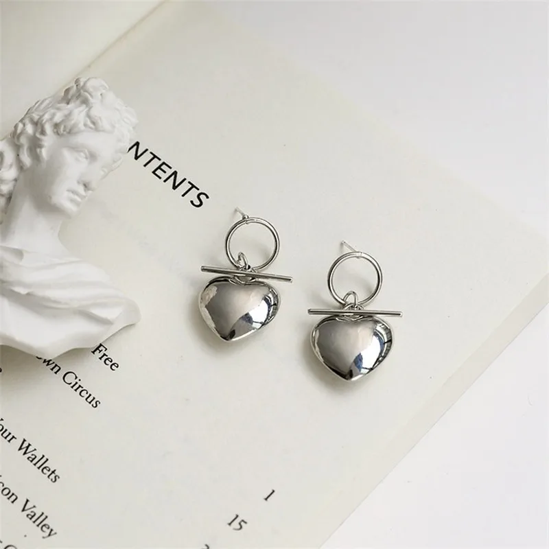 Minar Minimalist Metallic Love Heart Earrings for Women Female Hollow Circle Statement Dangle Earrings Wedding Party Jewelry 
Minar Minimalist Metallic Love Heart Earrings for Women Female Hollow Circle Statement Dangle Earrings Wedding Party Jewelry