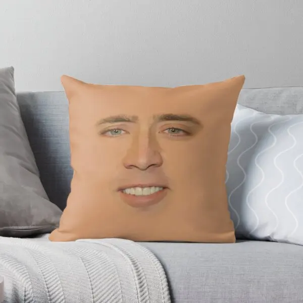 Nicolas Cage Full Face Soft Decorative Throw Pillow Cover for Home Pillows NOT Included
Nicolas Cage Full Face Soft Decorative Throw Pillow Cover for Home Pillows NOT Included