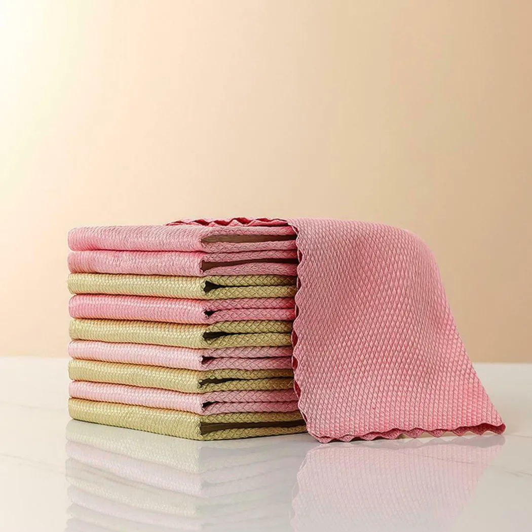 5PCS/Set Fish Scale Microfiber Polishing Cleaning Cloth Household Cleaning Cloth For Glass Car Window Kitchen Tools
5PCS/Set Fish Scale Microfiber Polishing Cleaning Cloth Household Cleaning Cloth For Glass Car Window Kitchen Tools