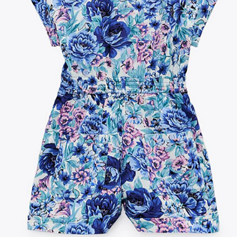 2021 Spring Autumn Summer Women's Slim Lapel Elastic Waist Urban Leisure Slimming High Fashionable Waist Flower Print Jumpsuit
2021 Spring Autumn Summer Women's Slim Lapel Elastic Waist Urban Leisure Slimming High Fashionable Waist Flower Print Jumpsuit