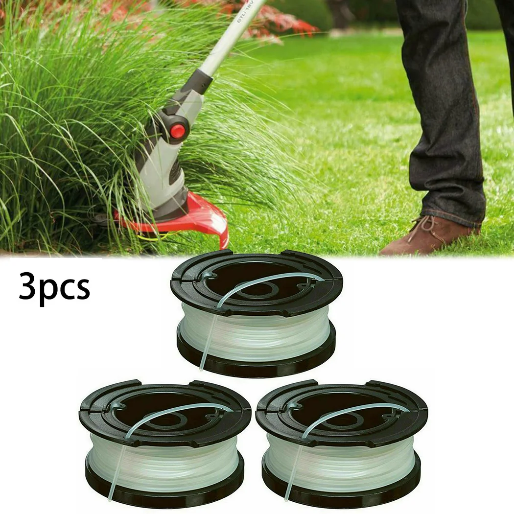 3 Pcs Grass Trimmer Spool Nylon Line Set Garden Supplies For Black And Decker A6481 Reflex Strimme Trimmer
3 Pcs Grass Trimmer Spool Nylon Line Set Garden Supplies For Black And Decker A6481 Reflex Strimme Trimmer