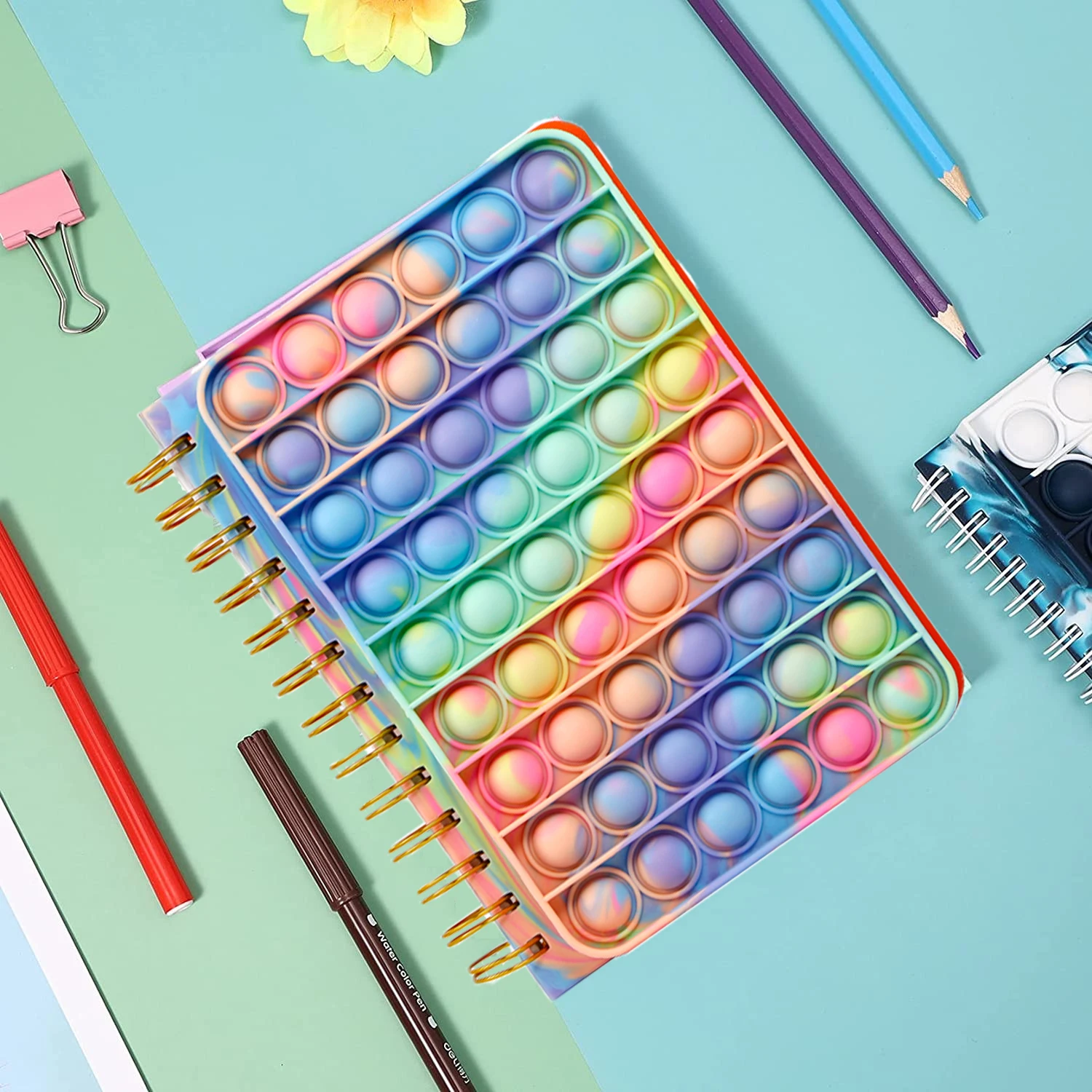 New Cute Pop Notebook 80 Pages School Writing Book Fidget Toy Sensory Relief Notebooks Kids Student Supplies Christmas Gifts
New Cute Pop Notebook 80 Pages School Writing Book Fidget Toy Sensory Relief Notebooks Kids Student Supplies Christmas Gifts