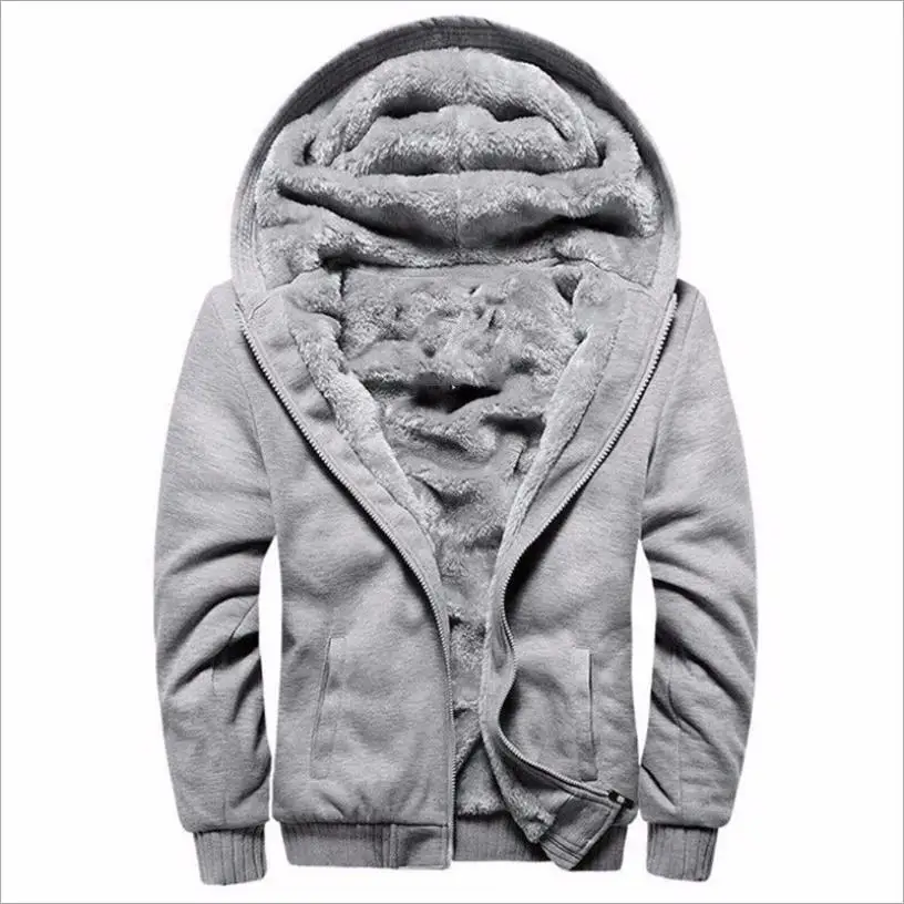 Autumn and winter sweatshirt men casual thick hooded sweatshirt male solid color zipper hoodie trend streetwear Plus velvet
Autumn and winter sweatshirt men casual thick hooded sweatshirt male solid color zipper hoodie trend streetwear Plus velvet