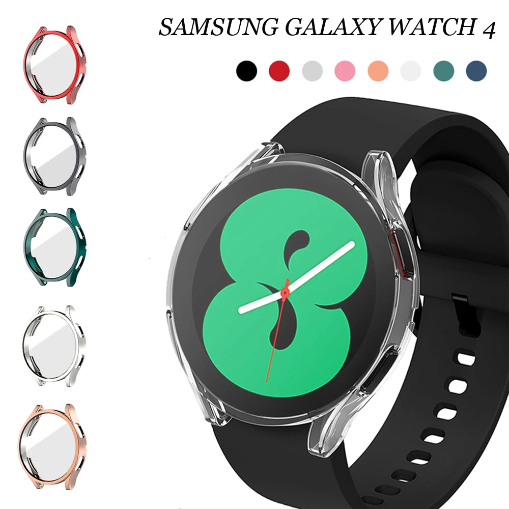 Чехол для Samsung Galaxy Watch 4 40 мм 44 мм, чехол-бампер, защитный чехол с полным покрытием, силиконовый чехол из ТПУ для защиты экрана, аксессуары
Чехол для Samsung Galaxy Watch 4 40 мм 44 мм, чехол-бампер, защитный чехол с полным покрытием, силиконовый чехол из ТПУ для защиты экрана, аксессуары