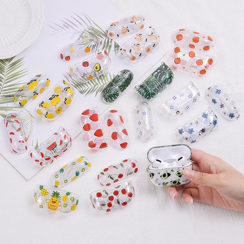 For Apple AirPods Pro Transparent Wireless Earphone For AirPods 2 Cover for AirPods Pro Cases PC Bluetooth Headset Pattern Case
For Apple AirPods Pro Transparent Wireless Earphone For AirPods 2 Cover for AirPods Pro Cases PC Bluetooth Headset Pattern Case