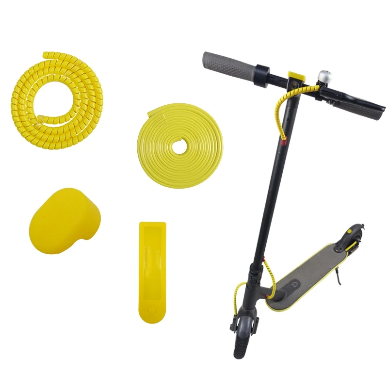 Electric Scooter Protective Set( Protection Screw + Anti-Collision Strip + Rear Silicone Sleeve + Dashboard Cover)for Mijia M365
Electric Scooter Protective Set( Protection Screw + Anti-Collision Strip + Rear Silicone Sleeve + Dashboard Cover)for Mijia M365