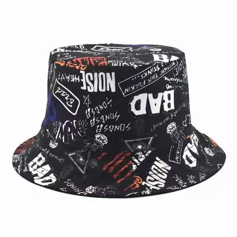 2021 Summer Bucket Hats Women Men's Panama Letter graffiti Hat Double-sided Wear Fishing Hat New Fisherman Caps Bob Femme Gorro
2021 Summer Bucket Hats Women Men's Panama Letter graffiti Hat Double-sided Wear Fishing Hat New Fisherman Caps Bob Femme Gorro