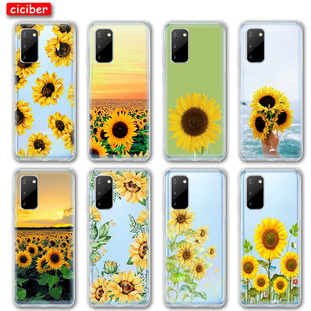 Sunflower Flower Case For Samsung S21 A51 S10 S9 S8 S20 Plus Ultra A50 A71 A70 A72 A52 A21S A02S NOTE 20 10 9 Plus Soft TPU Back
Sunflower Flower Case For Samsung S21 A51 S10 S9 S8 S20 Plus Ultra A50 A71 A70 A72 A52 A21S A02S NOTE 20 10 9 Plus Soft TPU Back