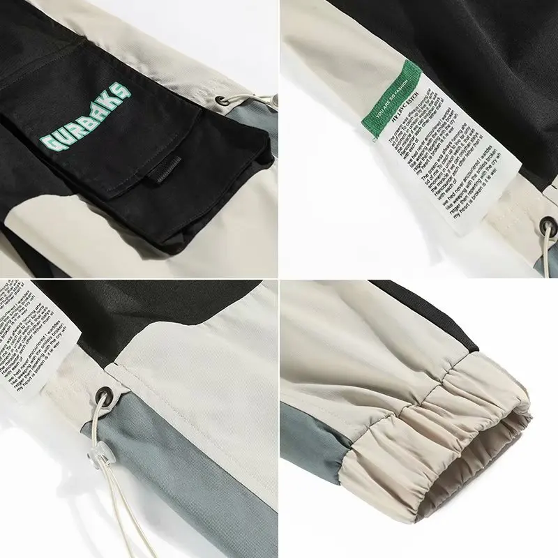 2021 Multi Pocekts Color Block Patchwork Cargo Harem Joggers Pants Hip Hop Harajuku Casual Streetwear Sweatpants Trousers M-4XL
2021 Multi Pocekts Color Block Patchwork Cargo Harem Joggers Pants Hip Hop Harajuku Casual Streetwear Sweatpants Trousers M-4XL