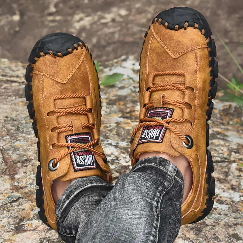 New Men's Casual Shoes Outdoor Leather Men's Shoes High Quality Men's Flats Shoes Hot Sale Moccasins Shoes Zapatos De Hombre
New Men's Casual Shoes Outdoor Leather Men's Shoes High Quality Men's Flats Shoes Hot Sale Moccasins Shoes Zapatos De Hombre