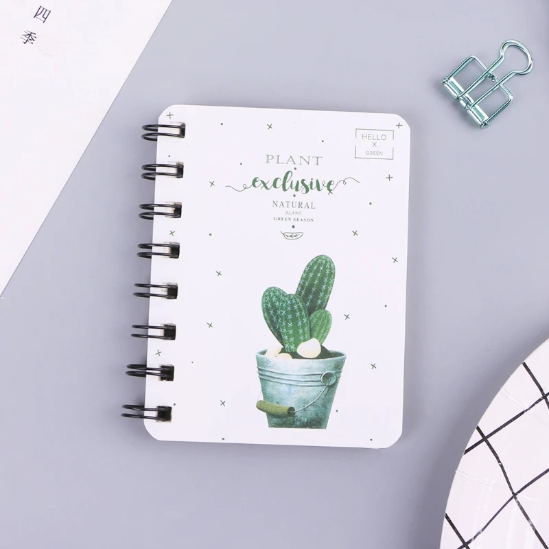 Cute Cactus Daily Office Supplies Planner Spiral Notebook Diary Notepad Memo Pad
Cute Cactus Daily Office Supplies Planner Spiral Notebook Diary Notepad Memo Pad