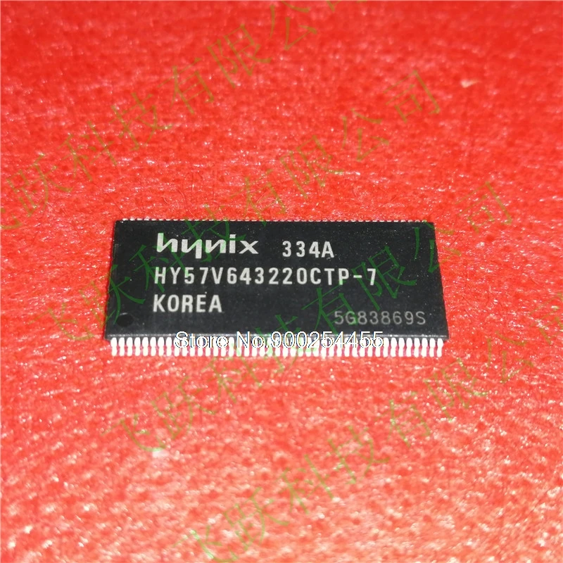 10PCS/LOT HY57V643220CTP-7
10PCS/LOT HY57V643220CTP-7