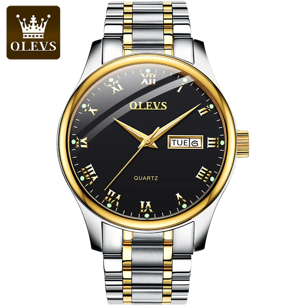 

OLEVS Watches Men Luxury Brand Quartz Watch Fashion Auto Date Watch Reloj Hombre Sport Clock Male Hour Relogio Masculino