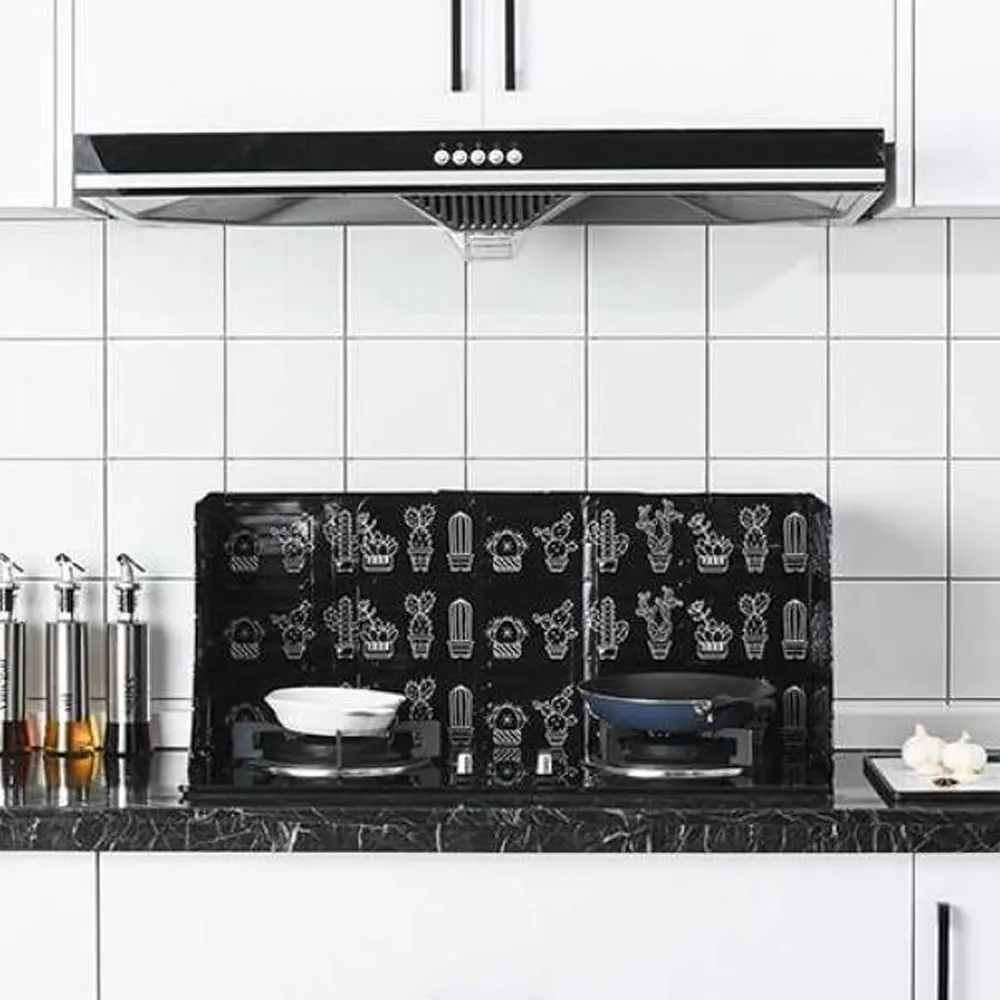 Wall Oil Splash Proof Baffle Kitchen Gas Stove Plate Kitchen Frying Pan Oil Splash Protection Screen Board Kichen Accessories
Wall Oil Splash Proof Baffle Kitchen Gas Stove Plate Kitchen Frying Pan Oil Splash Protection Screen Board Kichen Accessories