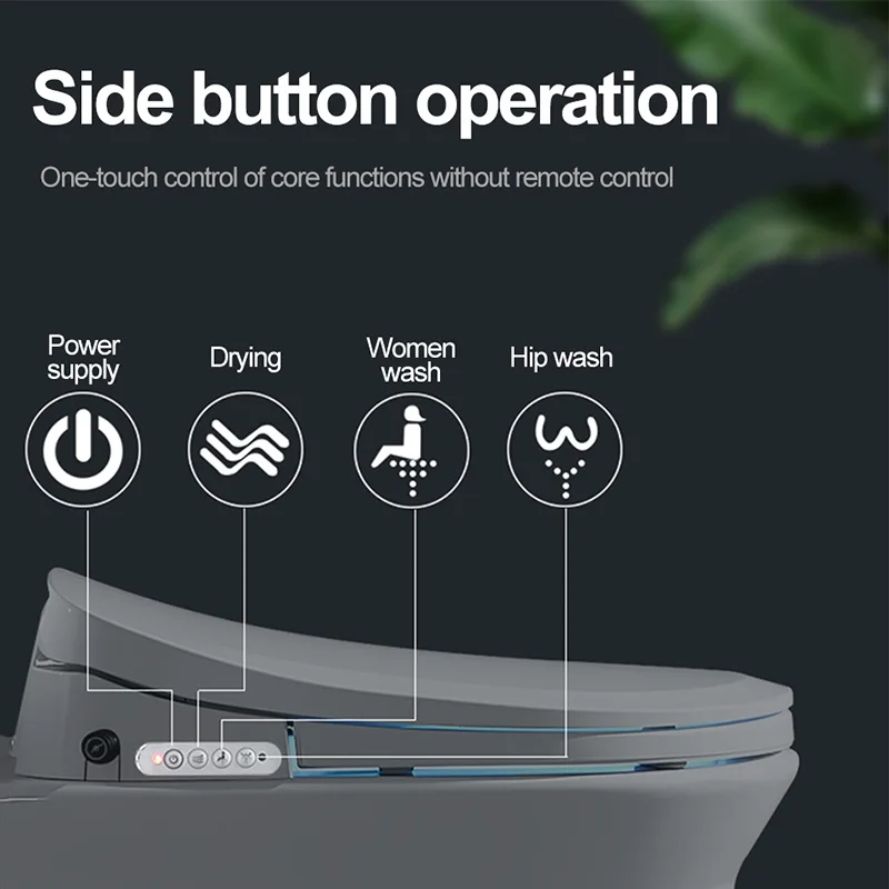 Задняя крышка для биде умное тепловая Чистка сухой массаж умный разумный Туалет