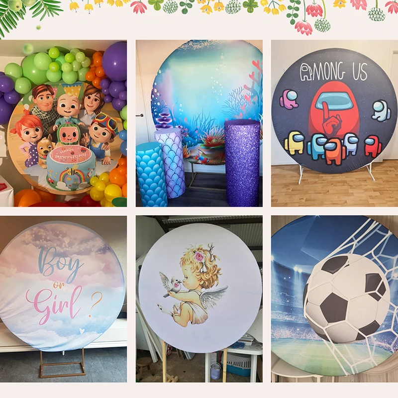 DAWNKNOW Round Circle Photography Background Backdrop Liberty Scenic Children Adult Wedding Party Decoration Photo Live Studio
DAWNKNOW Round Circle Photography Background Backdrop Liberty Scenic Children Adult Wedding Party Decoration Photo Live Studio