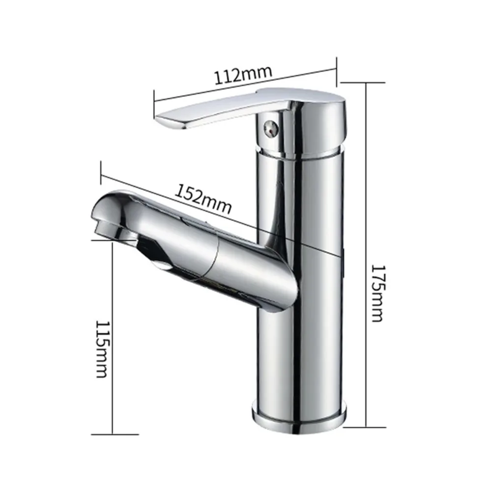 Bathroom Kitchen Basin Faucet Single Handle Pull Out Spray Sink Tap Hot And Cold Water Installation Faucet Crane Deck Mount Fauc
Bathroom Kitchen Basin Faucet Single Handle Pull Out Spray Sink Tap Hot And Cold Water Installation Faucet Crane Deck Mount Fauc