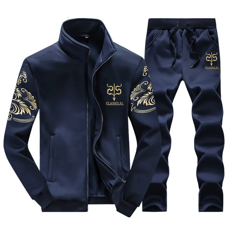 Casual Tracksuit Men 2020 Spring Autumn Tracksuits Hoodies Two Piece Jackets+ Pants Sets Mens Sportwear Track Suit Plus Size 4XL 
Casual Tracksuit Men 2020 Spring Autumn Tracksuits Hoodies Two Piece Jackets+ Pants Sets Mens Sportwear Track Suit Plus Size 4XL
