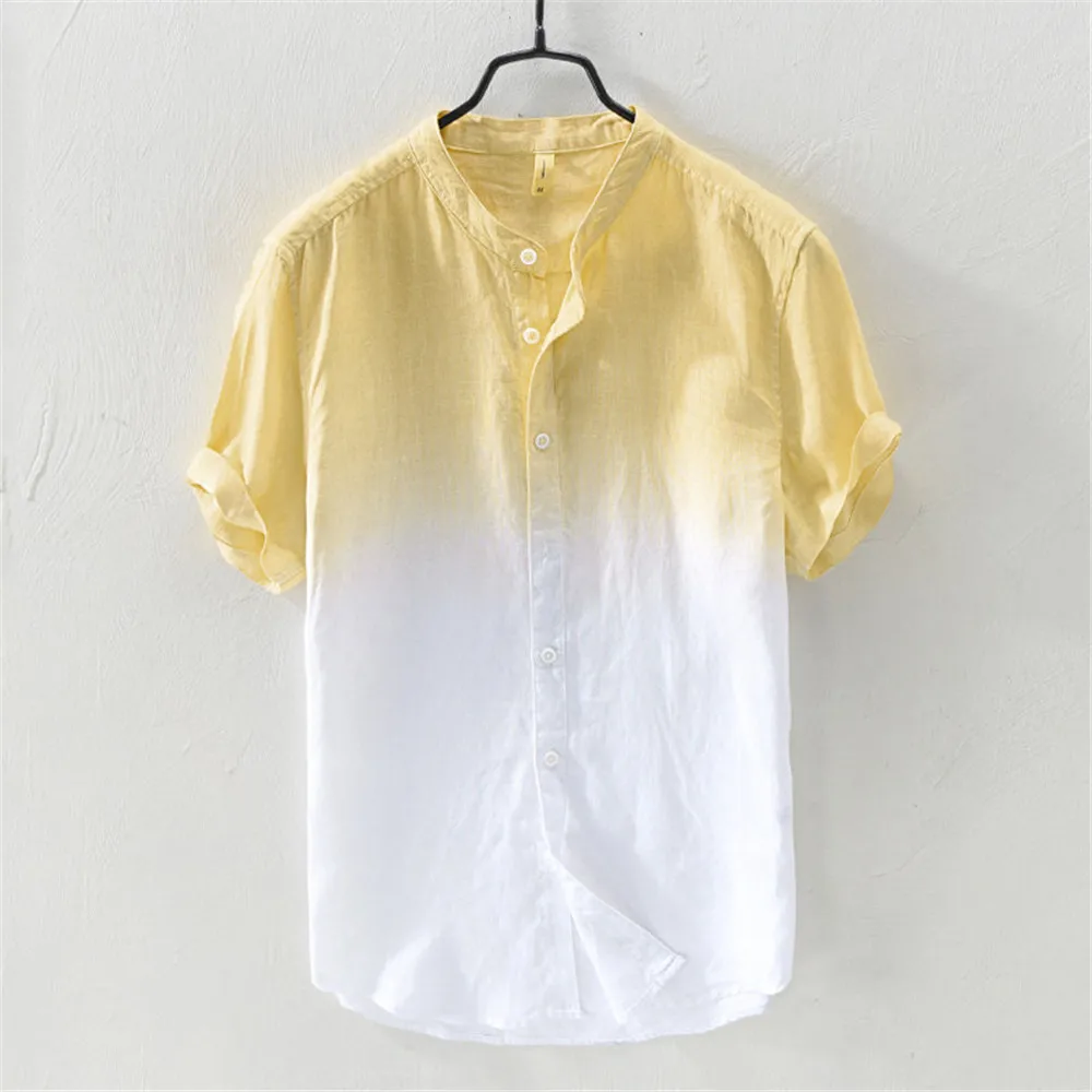 Camisa Vintage de lino para hombre, blusa lisa de manga larga, Camisa de lino cómoda, última novedad
Camisa Vintage de lino para hombre, blusa lisa de manga larga, Camisa de lino cómoda, última novedad