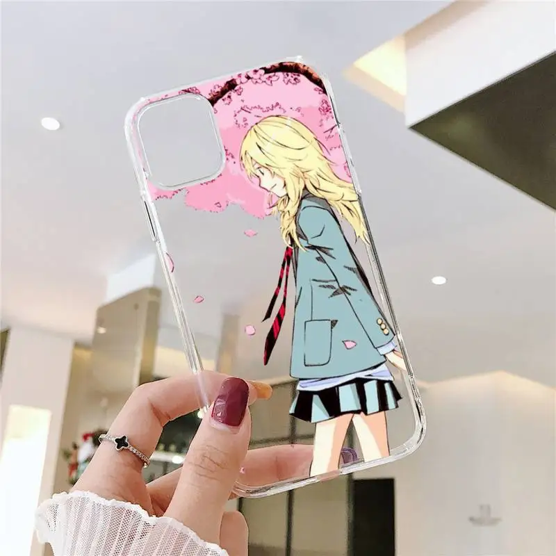 Your lie in April Phone Case Transparent soft For iphone 5 5s 5c se 6 6s 7 8 11 12 plus mini x xs xr pro max
Your lie in April Phone Case Transparent soft For iphone 5 5s 5c se 6 6s 7 8 11 12 plus mini x xs xr pro max
