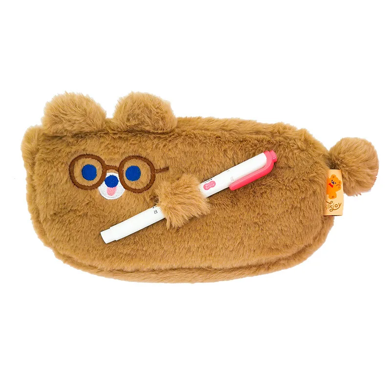 lovely Plush animal-shaped pencil case girl student stationery collection cosmetics bag brush storage bag makeup bag
lovely Plush animal-shaped pencil case girl student stationery collection cosmetics bag brush storage bag makeup bag