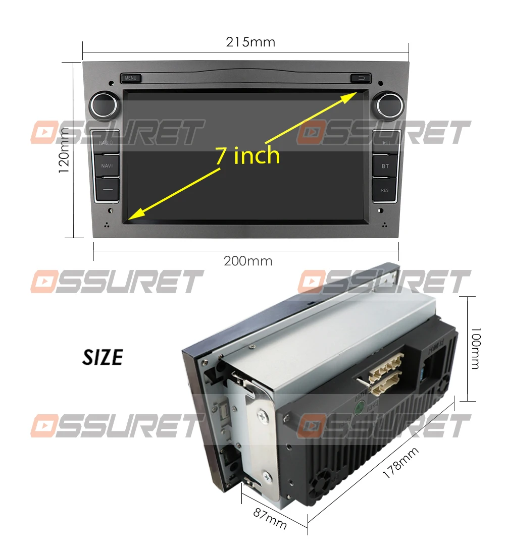 4G 2 din Android Car Multimedia Player Video Radio For Opel Astra Antara Vectra Corsa Zafira Meriva vivara Vivaro Navigation GPS
4G 2 din Android Car Multimedia Player Video Radio For Opel Astra Antara Vectra Corsa Zafira Meriva vivara Vivaro Navigation GPS