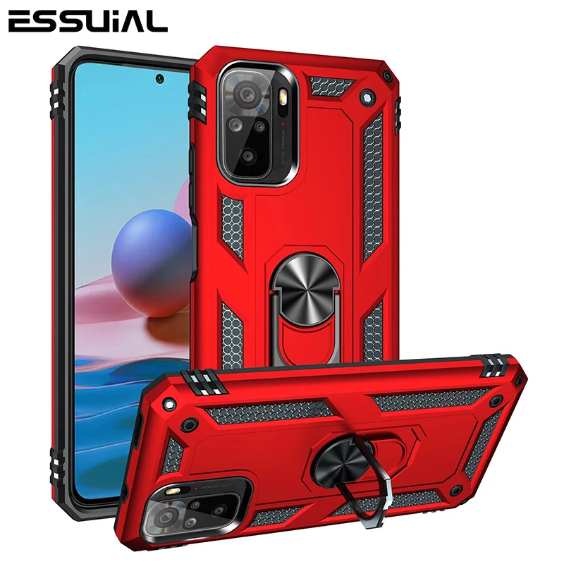 Бронированный Магнитный чехол для Xiaomi Redmi Note 10 9 8 7 Pro 10s 9s 8T 9A 9C 8A 7A Mi 11 10T Lite Poco M3 X3 с