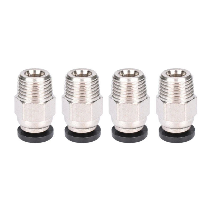 AXYB 10 Pieces PC4-01 M10 Quick Fitting Straight Pneumatic Push to Connect for 3D Printer 1.75mm Filament | Компьютеры и офис