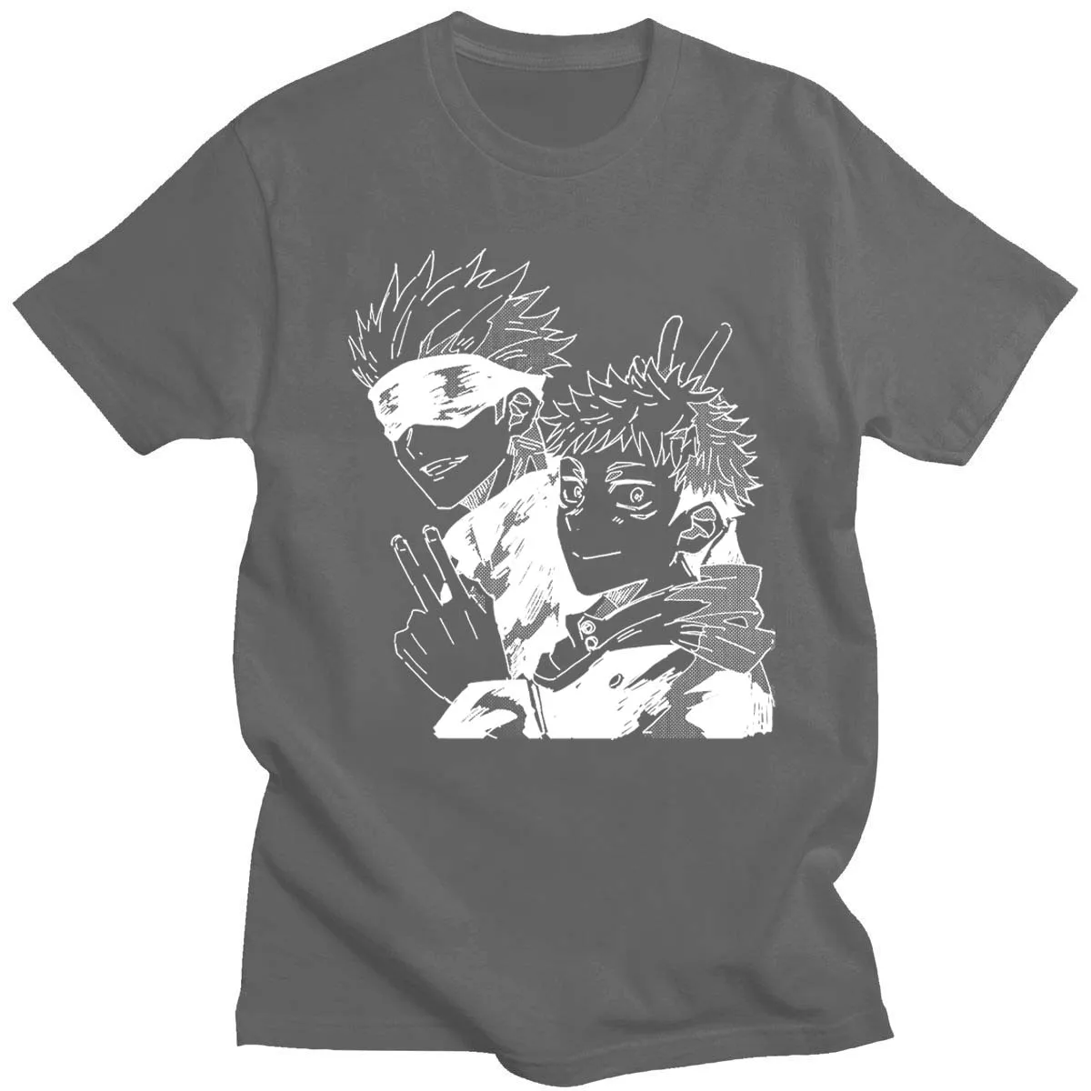 Jujutsu Kaisen Anime Graphic T-shirts Japanese style Pair of colors Oversized T-shirt Punk Streetwear Harajuku Tiener Manga Tops
Jujutsu Kaisen Anime Graphic T-shirts Japanese style Pair of colors Oversized T-shirt Punk Streetwear Harajuku Tiener Manga Tops
