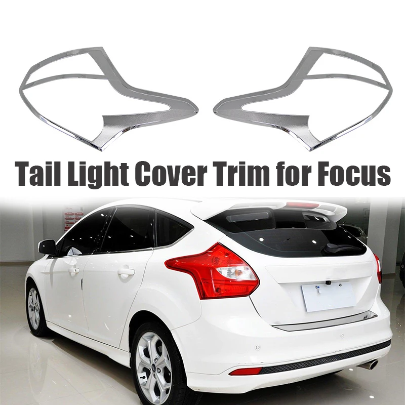 ABS Chrome Rear Tail Light Brake Lamp Cover Trims for Ford Focus MK3 Hatchback 2012-2014 Car Styling
ABS Chrome Rear Tail Light Brake Lamp Cover Trims for Ford Focus MK3 Hatchback 2012-2014 Car Styling