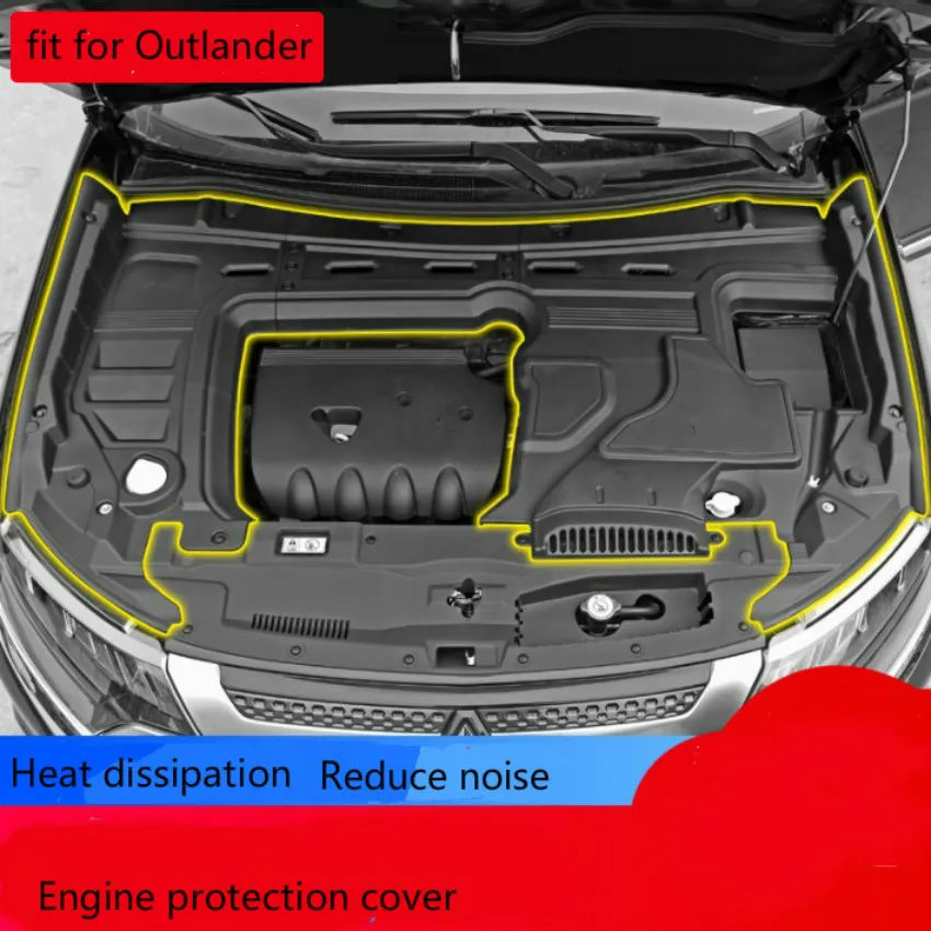 Fit for Mitsubishi Outlander 2016+ Engine Compartment Car Accessories Engine Compartment Cover Cabin Cover Dust Cover Car Cover
Fit for Mitsubishi Outlander 2016+ Engine Compartment Car Accessories Engine Compartment Cover Cabin Cover Dust Cover Car Cover