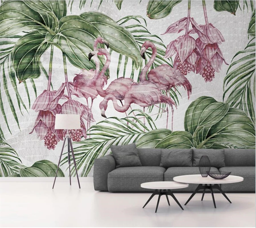 beibehang Custom mural 3d wallpaper modern minimalist retro flamingo background living room bedroom background wallpaper
beibehang Custom mural 3d wallpaper modern minimalist retro flamingo background living room bedroom background wallpaper