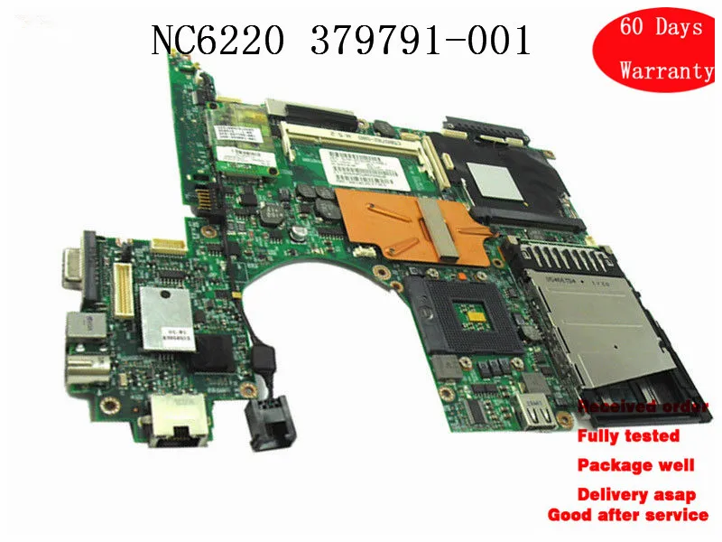 Хорошее качество для HP NC6220 NX6220 серии 379791 001 Тест материнской платы ноутбука ОК|laptop