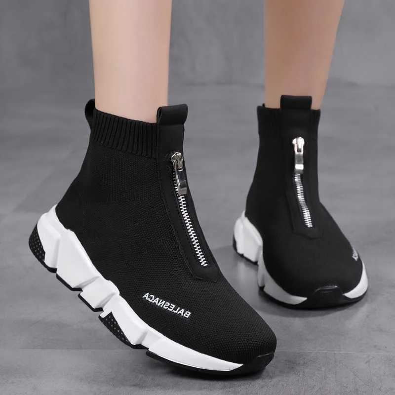 2021 autumn winter new women's shoes leisure autumn winter woven high tube socks boots size female dad large
2021 autumn winter new women's shoes leisure autumn winter woven high tube socks boots size female dad large