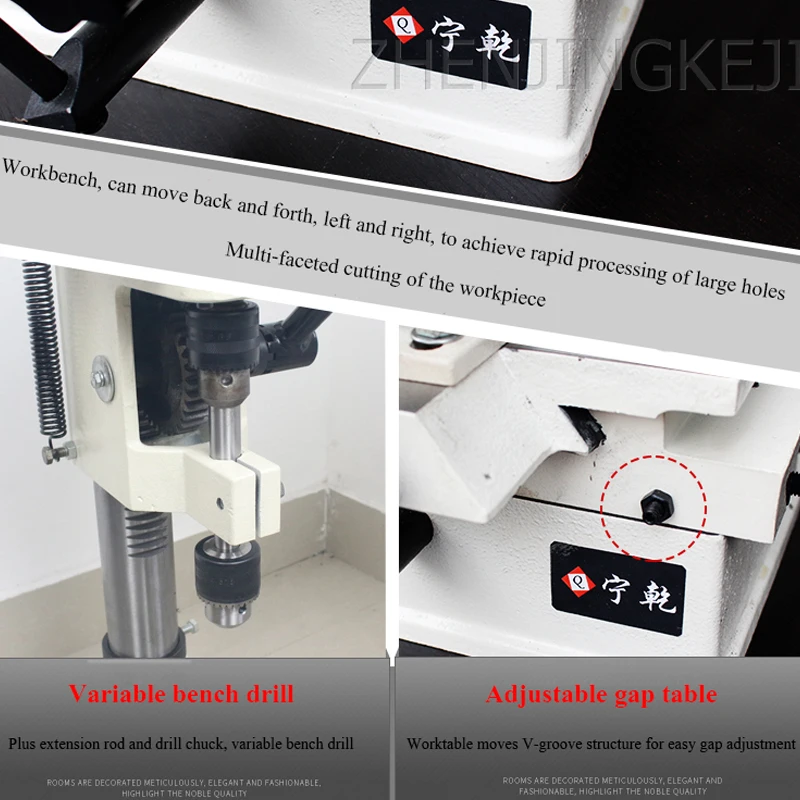 Woodworking Square Tenon Machine Small Multifunction Home Desktop Drilling Machine Woodworking Drilling And Mortising Machine
Woodworking Square Tenon Machine Small Multifunction Home Desktop Drilling Machine Woodworking Drilling And Mortising Machine