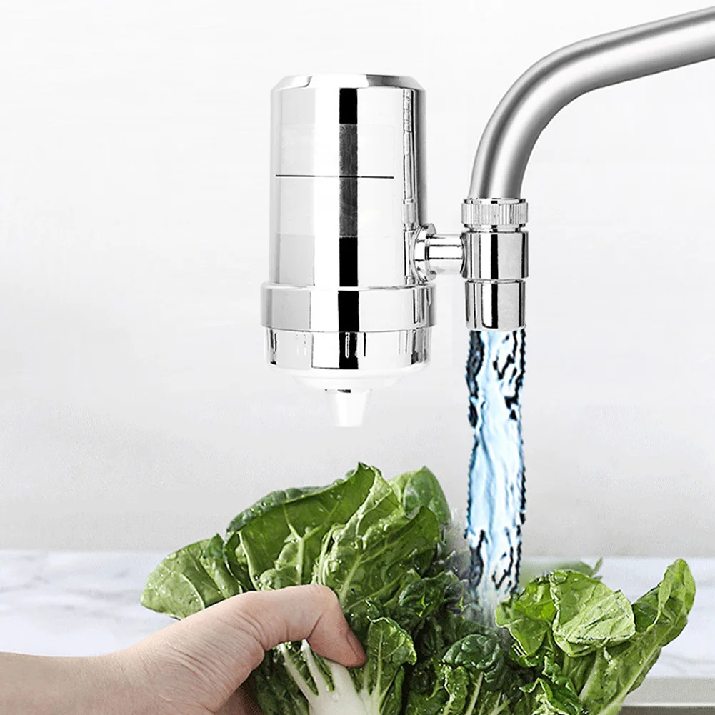 Tap Water Filter Faucet Water Filter Food-grade 304 Stainless Steel Water Purifier Reduce Chlorine and Odors Brand New
Tap Water Filter Faucet Water Filter Food-grade 304 Stainless Steel Water Purifier Reduce Chlorine and Odors Brand New