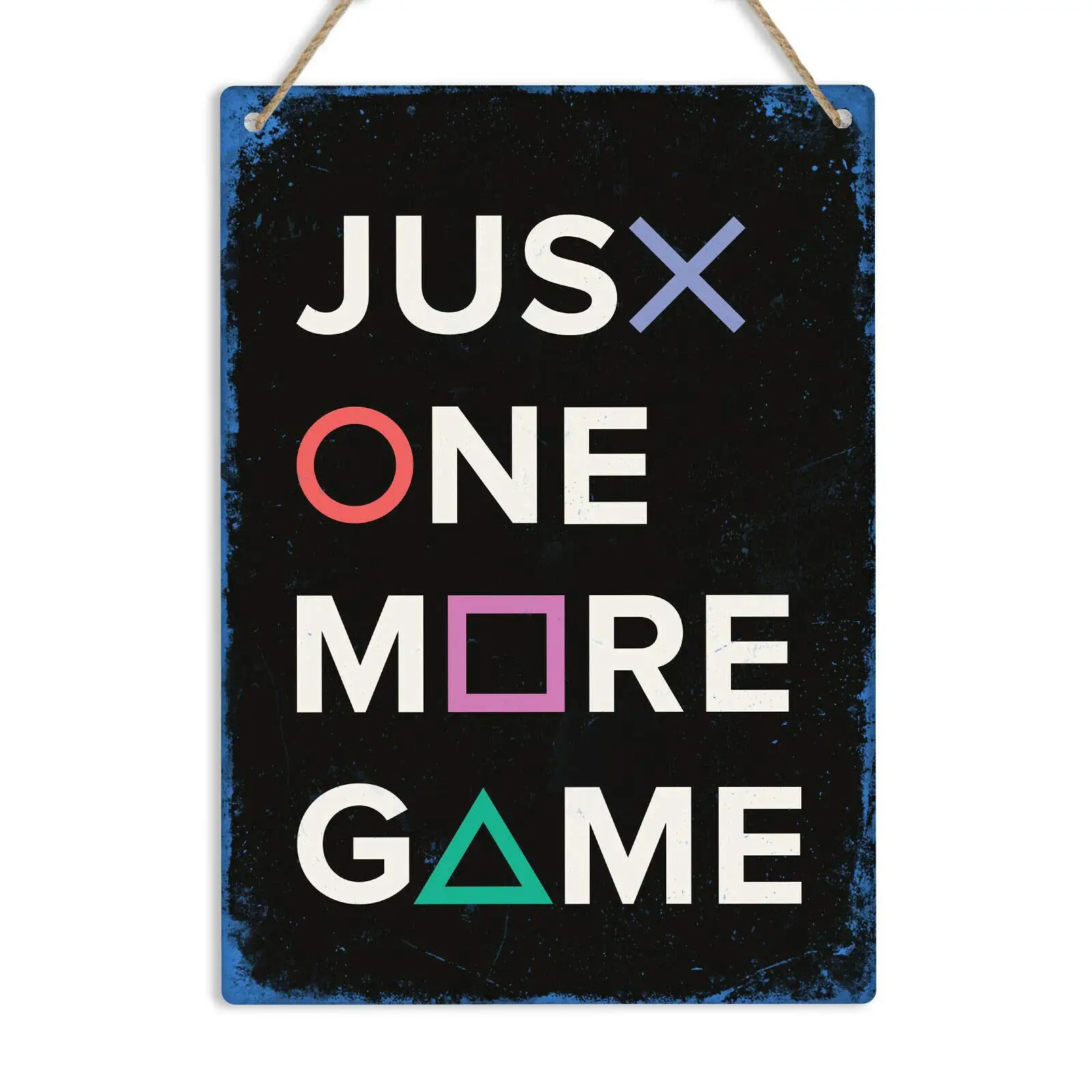 New Tin Sign Vintage Retro Signs Just One More Game Home Bar Club Hotel Outdoor Street Garage Metal Sign 12X8Inch
New Tin Sign Vintage Retro Signs Just One More Game Home Bar Club Hotel Outdoor Street Garage Metal Sign 12X8Inch