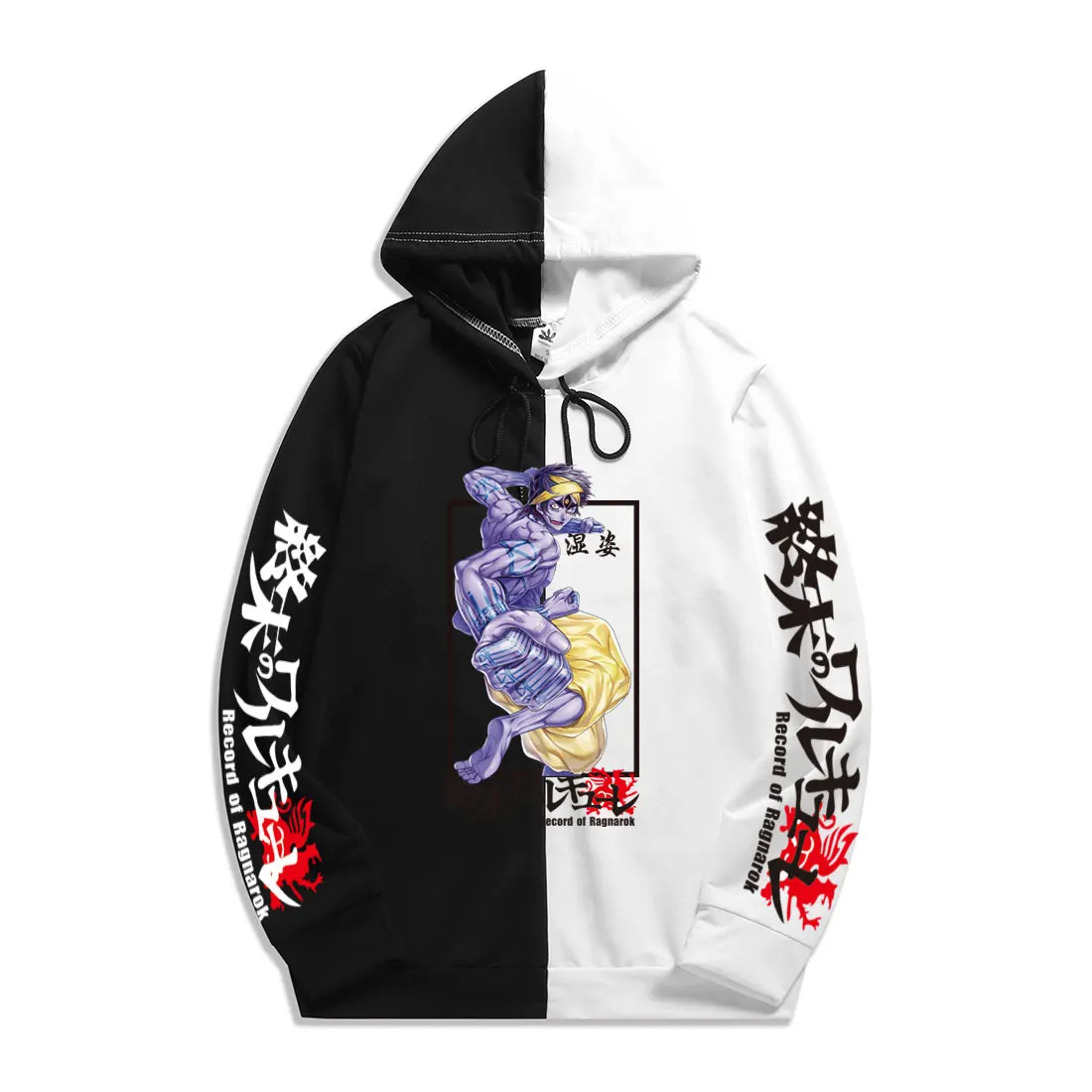 2021 new men's and women's Hoodie Record of Ragnarok summer fashion print stitching Hoodie fashion trend Pullover Hoodie
2021 new men's and women's Hoodie Record of Ragnarok summer fashion print stitching Hoodie fashion trend Pullover Hoodie