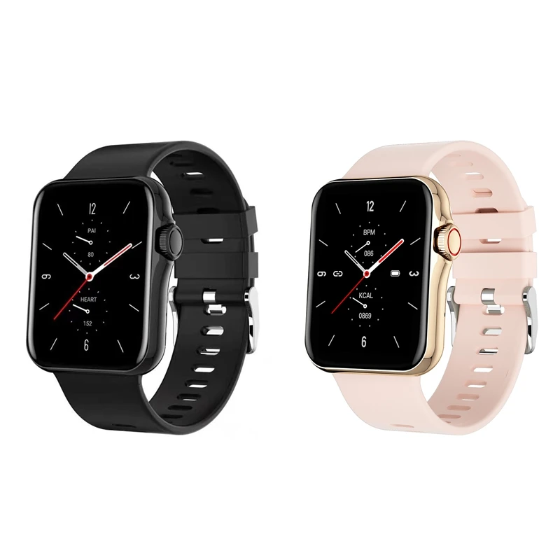 2 Set D06 Smartwatch Bluetooth Call 1.6Inch Full Press Waterproof Outdoor Sports Smartwatch, Black & Golden
2 Set D06 Smartwatch Bluetooth Call 1.6Inch Full Press Waterproof Outdoor Sports Smartwatch, Black & Golden