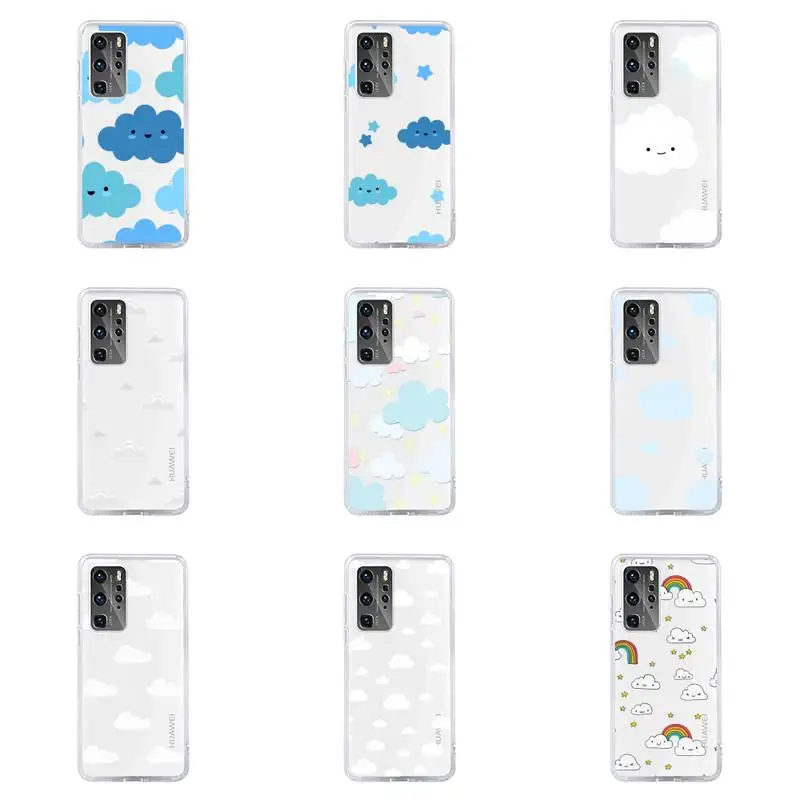 Corlorful clouds Cartoon Phone Case For Huawei P40 P30 P20 Mate Honor 10i 30 20 i 10 40 8x 9x Pro Lite Transparent Cover
Corlorful clouds Cartoon Phone Case For Huawei P40 P30 P20 Mate Honor 10i 30 20 i 10 40 8x 9x Pro Lite Transparent Cover