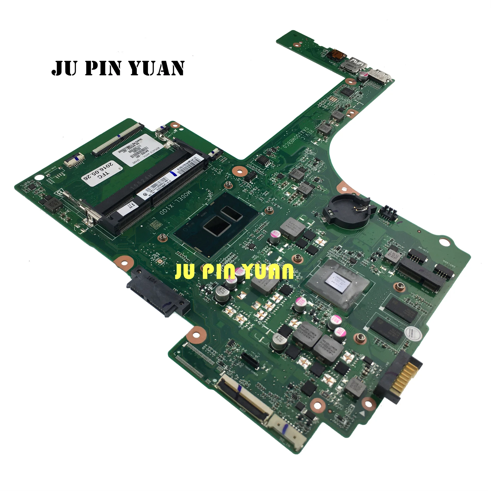 For HP Pavilion 15-AK 15T-AK 15-BJ Laptop Motherboard 841932-601/501/001 DAX1QDMB8C0 With SR2EY i5-6200U 940M/2GB FullyTested OK
For HP Pavilion 15-AK 15T-AK 15-BJ Laptop Motherboard 841932-601/501/001 DAX1QDMB8C0 With SR2EY i5-6200U 940M/2GB FullyTested OK