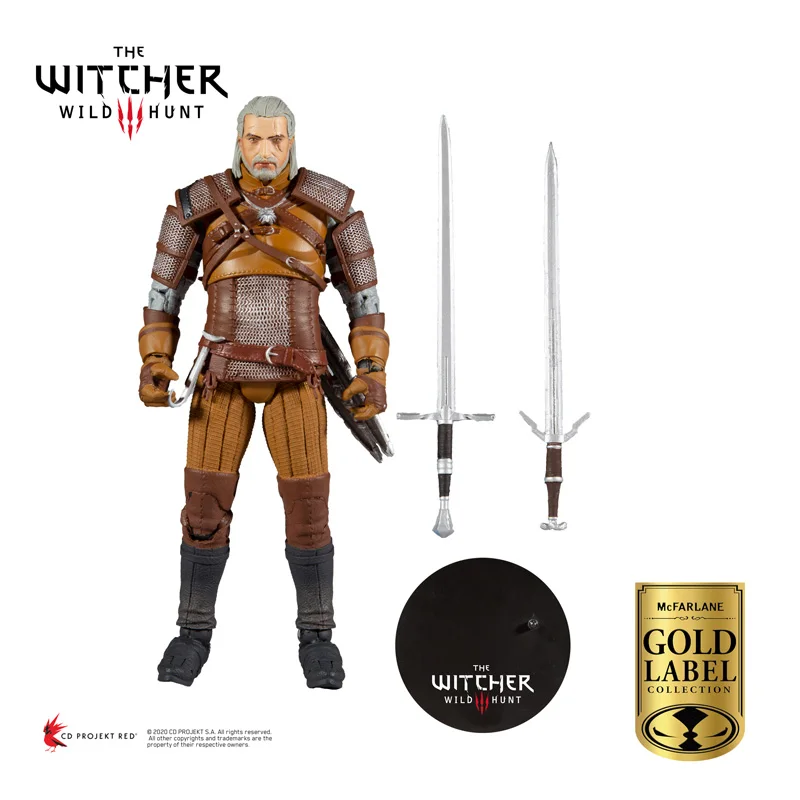 Bandai The Witchaes 3 Wild Hunt Action Figures Toys Cartoon Wizards Game Geralt Model Doll Figure Collection Kid Gift Gold Label
Bandai The Witchaes 3 Wild Hunt Action Figures Toys Cartoon Wizards Game Geralt Model Doll Figure Collection Kid Gift Gold Label