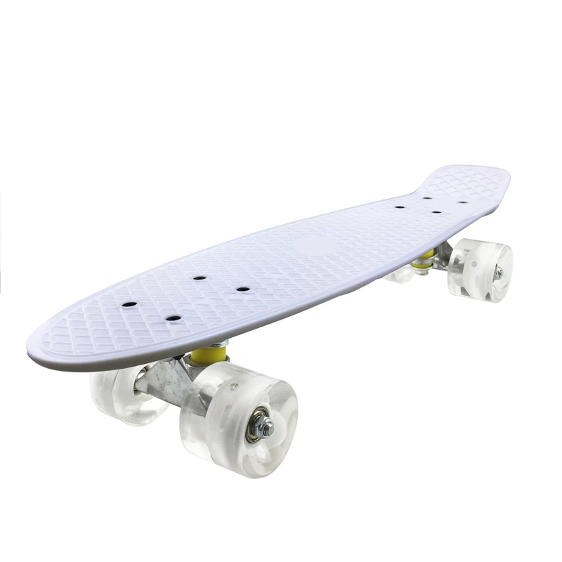 Mini Cruiser, Skateboard for Beginners Kids, 22inch PP Panel Child Skateboard,for Outdoor Sport Fish Board Non-Slip Deck
Mini Cruiser, Skateboard for Beginners Kids, 22inch PP Panel Child Skateboard,for Outdoor Sport Fish Board Non-Slip Deck