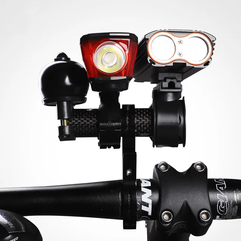 Bicycle Extension Bracket Lamp Holder Flashlight Audio Extension Fixing Bracket Handlebar Aluminum Alloy Universal Shelf 
Bicycle Extension Bracket Lamp Holder Flashlight Audio Extension Fixing Bracket Handlebar Aluminum Alloy Universal Shelf