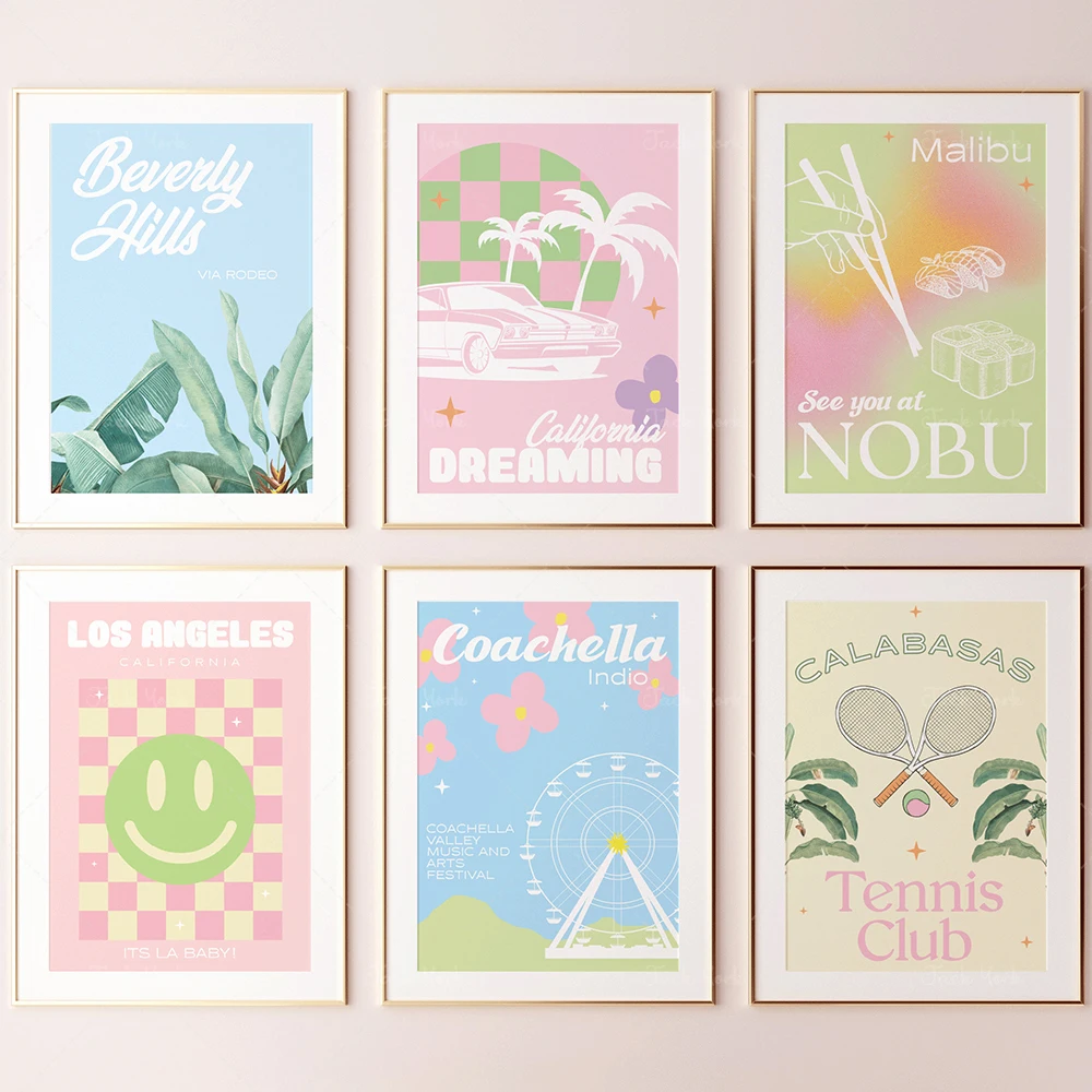 California Fashion Prints A3, A4 Poster Retro Gallery Wall Rodeo Drive Wall Art Holiday Destination Pink For Living Room Home De
California Fashion Prints A3, A4 Poster Retro Gallery Wall Rodeo Drive Wall Art Holiday Destination Pink For Living Room Home De
