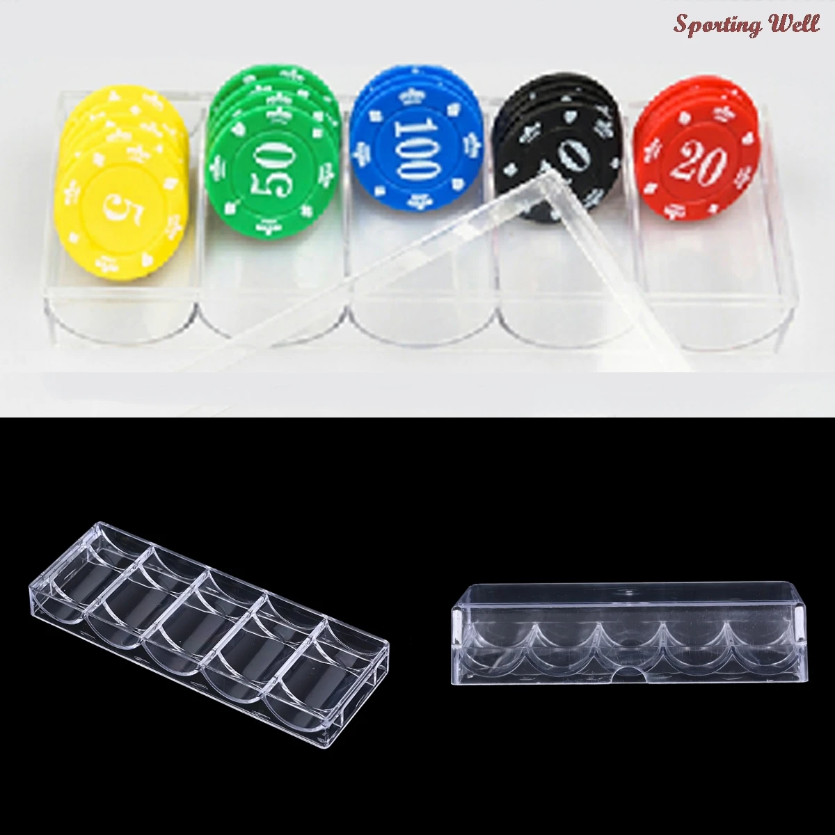 Poker Acrylic Fine Chips Tray Chips Case With Covers Poker Chips Transparent Box Casino Game Poker Chips Set Box
Poker Acrylic Fine Chips Tray Chips Case With Covers Poker Chips Transparent Box Casino Game Poker Chips Set Box